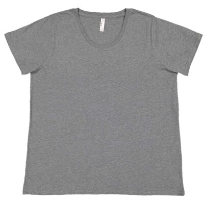 Women's Curvy Collection Fine Jersey Tee Thumbnail