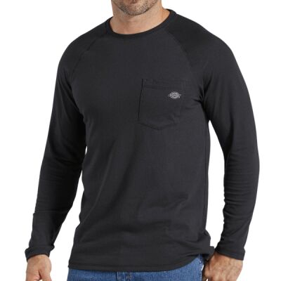 Men's Temp-iQ Performance Cooling Long Sleeve Pocket T-Shirt Thumbnail