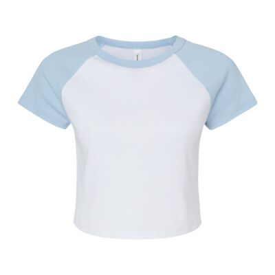 Ladies' Micro Ribbed Raglan Baby T-Shirt Thumbnail