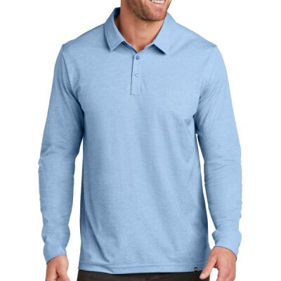 Oceanside Heather Long Sleeve Polo Thumbnail