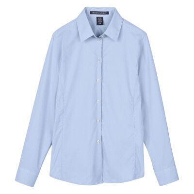 CrownLux Performance® Ladies' Microstripe Shirt Thumbnail