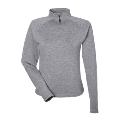 Women's Fairway Marbled Jersey Quarter-Zip Pullover Thumbnail