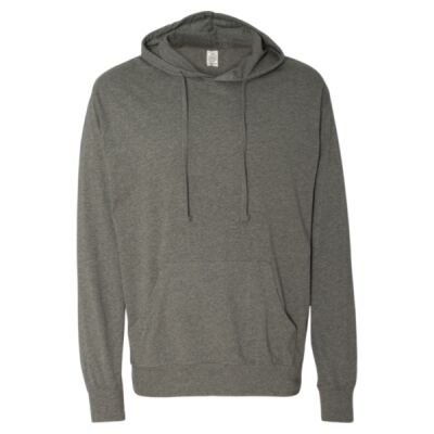 Unisex Lightweight Hooded Pullover T-Shirt Thumbnail