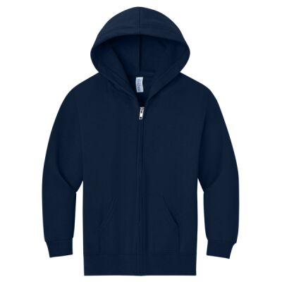 Youth NuBlend ® Full Zip Hooded Sweatshirt Thumbnail