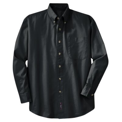 Tall Long Sleeve Twill Shirt Thumbnail