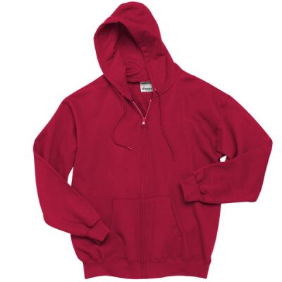 Adult EcoSmart® Full-Zip Hooded Sweatshirt Thumbnail