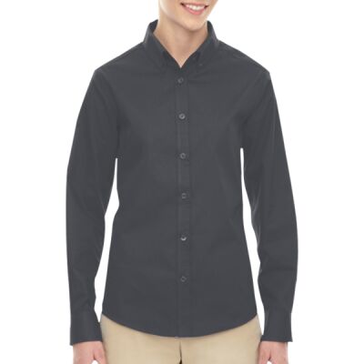 Ladies' Operate Long-Sleeve Twill Shirt Thumbnail