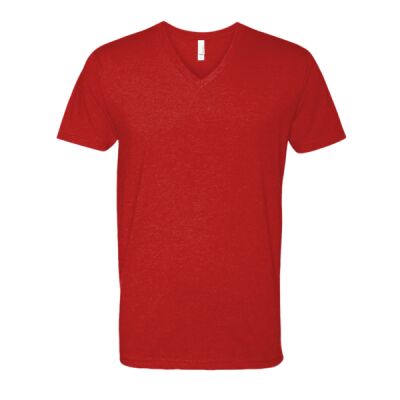 Men's CVC V-Neck T-Shirt Thumbnail