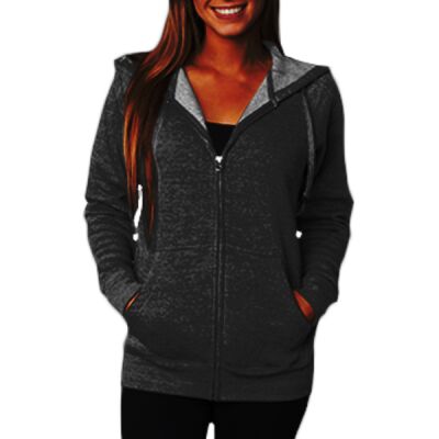 Unisex Special Blend Raglan Full-Zip Hooded Sweatshirt Thumbnail