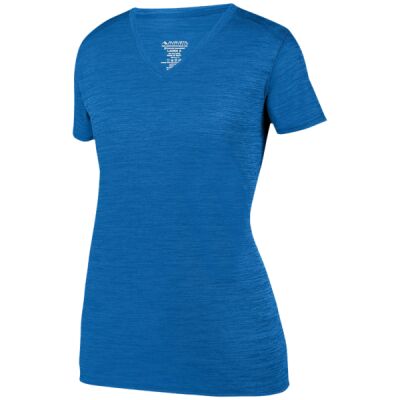 Women's Shadow Tonal Heather Training V-Neck T-Shirt Thumbnail