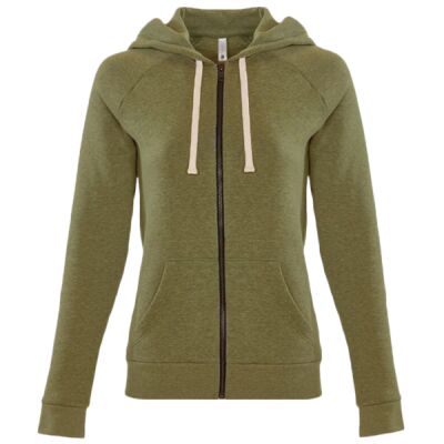 Women's Malibu Raglan Full-Zip Hoodie Sweatshirt Thumbnail