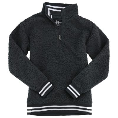 Unisex Varsity Sherpa Quarter-Zip Pullover Thumbnail