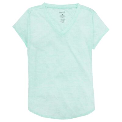 Girls' Snow Heather V-Neck T-Shirt Thumbnail