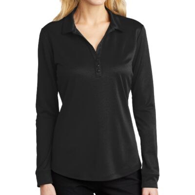 Women's Silk Touch Performance Long Sleeve Polo Thumbnail