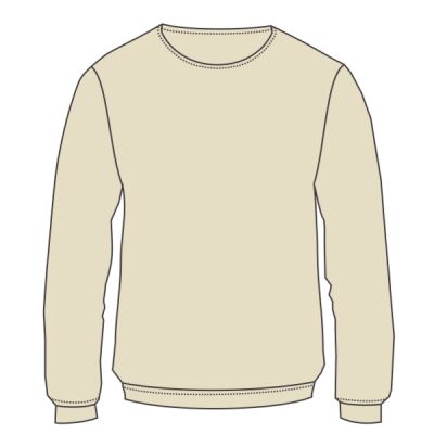 Unisex USA-Made Super Heavy Oversized Crewneck Sweatshirt Thumbnail