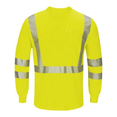 Men's Hi-Visibility Lightweight Long Sleeve T-Shirt Thumbnail