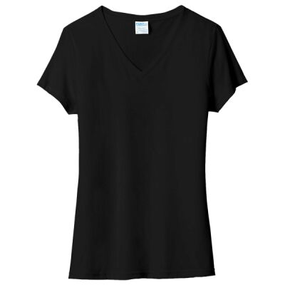 Women's Tri Blend V Neck Tee Thumbnail