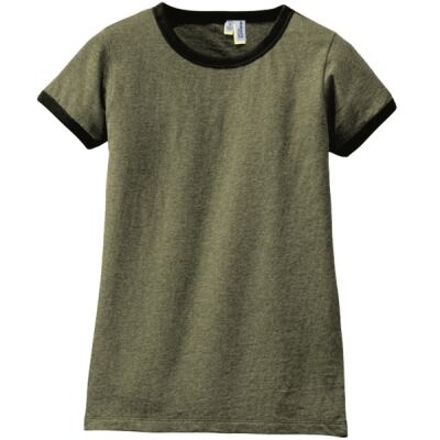 Young Mens Cotton Ringer Tee Thumbnail