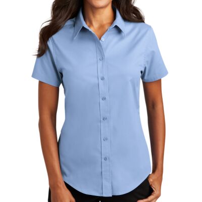 Ladies Short Sleeve Easy Care Thumbnail