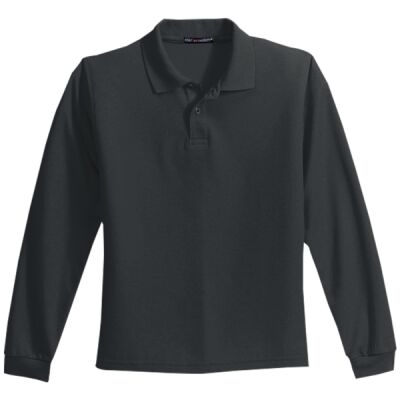 Youth Long Sleeve Silk Touch™ Polo Thumbnail