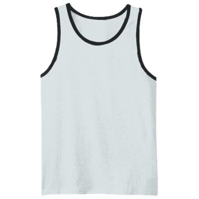 Young Mens Cotton Ringer Tank Thumbnail