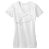 Juniors Concert V Neck Tee Thumbnail