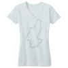 Juniors Concert V Neck Tee Thumbnail