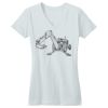 Juniors Concert V Neck Tee Thumbnail
