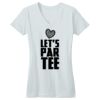 Juniors Concert V Neck Tee Thumbnail