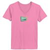 Ladies ComfortSoft® V Neck T Shirt Thumbnail