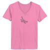 Ladies ComfortSoft&#174; V Neck T Shirt Thumbnail