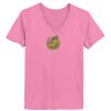 Ladies ComfortSoft® V Neck T Shirt Thumbnail