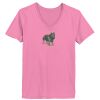 Ladies ComfortSoft&#174; V Neck T Shirt Thumbnail