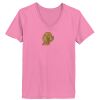 Ladies ComfortSoft&#174; V Neck T Shirt Thumbnail