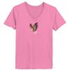 Ladies ComfortSoft® V Neck T Shirt Thumbnail