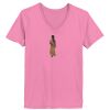 Ladies ComfortSoft® V Neck T Shirt Thumbnail