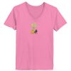 Ladies ComfortSoft&#174; V Neck T Shirt Thumbnail