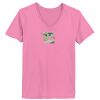 Ladies ComfortSoft® V Neck T Shirt Thumbnail