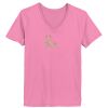 Ladies ComfortSoft® V Neck T Shirt Thumbnail