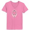 Ladies ComfortSoft® V Neck T Shirt Thumbnail