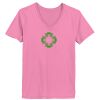 Ladies ComfortSoft® V Neck T Shirt Thumbnail