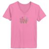 Ladies ComfortSoft® V Neck T Shirt Thumbnail