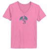 Ladies ComfortSoft® V Neck T Shirt Thumbnail