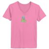 Ladies ComfortSoft® V Neck T Shirt Thumbnail