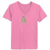 Ladies ComfortSoft® V Neck T Shirt Thumbnail