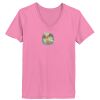 Ladies ComfortSoft® V Neck T Shirt Thumbnail