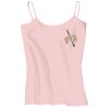 Juniors 1x1 Rib Spaghetti Strap Tank Thumbnail