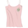 Juniors 1x1 Rib Spaghetti Strap Tank Thumbnail