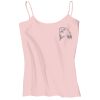 Juniors 1x1 Rib Spaghetti Strap Tank Thumbnail
