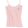 Juniors 1x1 Rib Spaghetti Strap Tank Thumbnail